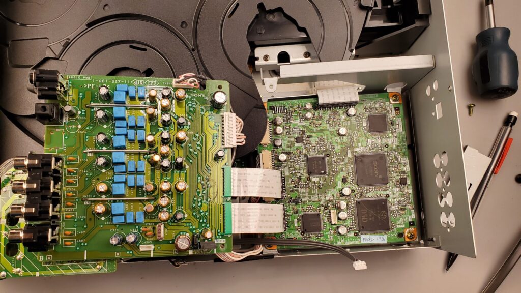 Sony SCD-CE775 Audio Filter Board and Dgital Boards