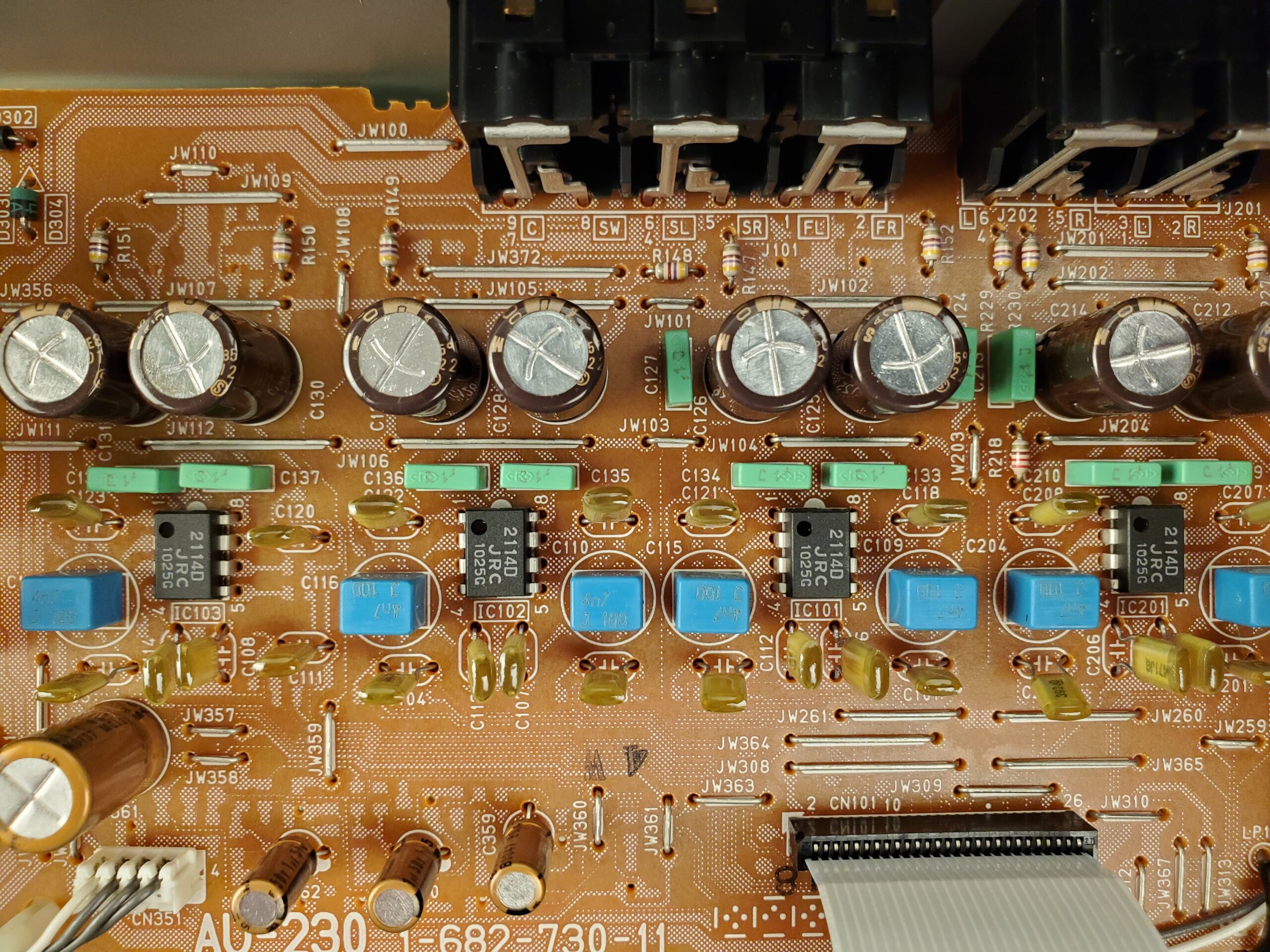 Sony DVP NS900V Analog Board ( 5 + 2 Ch )