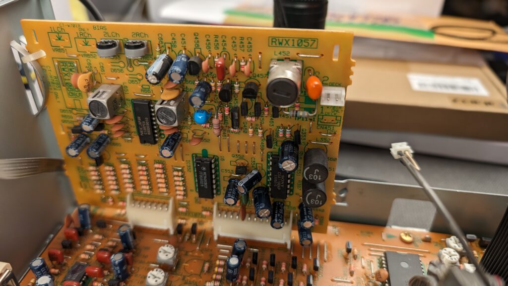 Pioneer CT-W802R Cassette Player Main Board