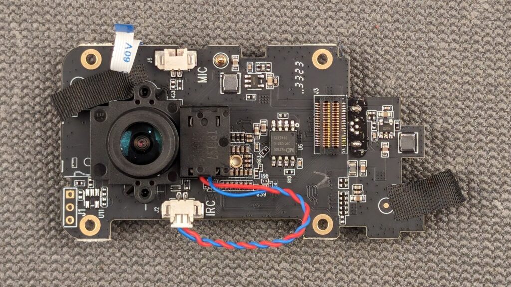 Wyze Video Doorbell V2 teardown main board sensor side